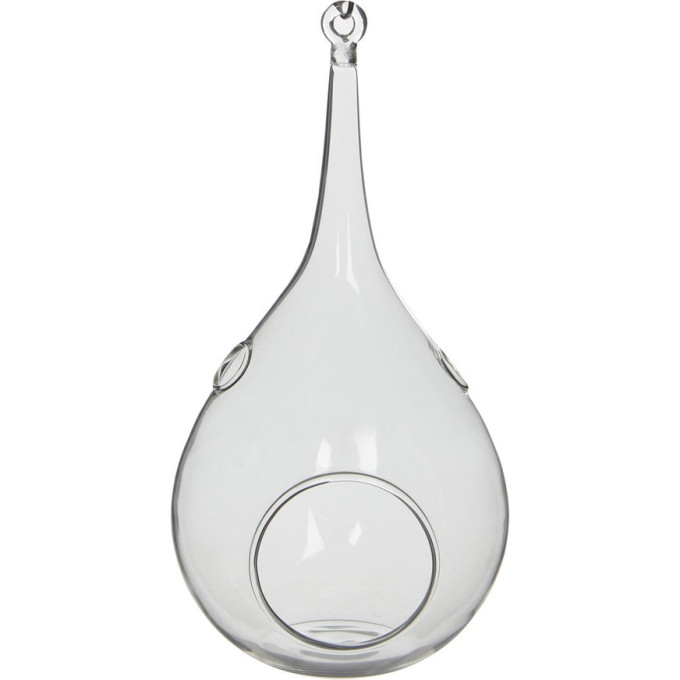 Колба капля MICA DECORATIONS, 24,1*12 см, прозрачная 61040