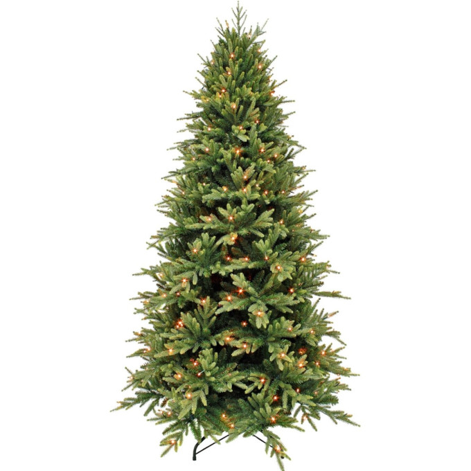 Новогодняя елка TRIUMPH TREE, Королевская стройная, 230 см, 304 ламп, зеленая 72062